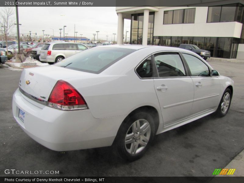 Summit White / Ebony 2011 Chevrolet Impala LT