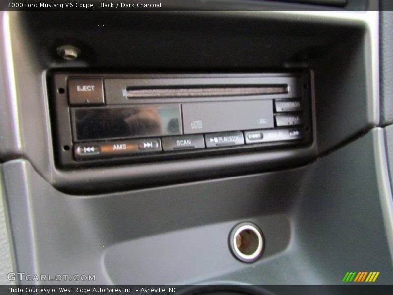 Black / Dark Charcoal 2000 Ford Mustang V6 Coupe