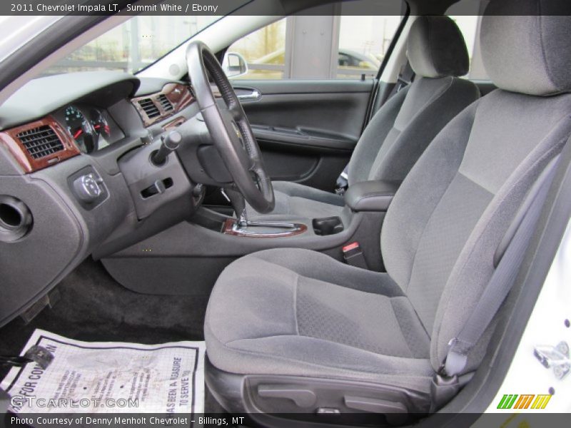 Summit White / Ebony 2011 Chevrolet Impala LT