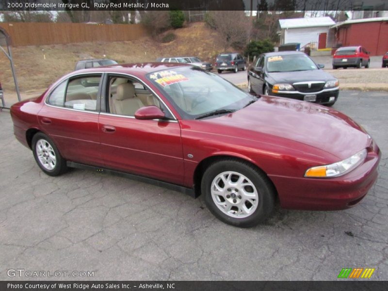 Ruby Red Metallic / Mocha 2000 Oldsmobile Intrigue GL