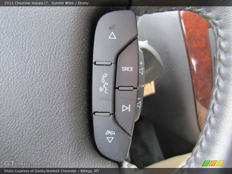 Summit White / Ebony 2011 Chevrolet Impala LT