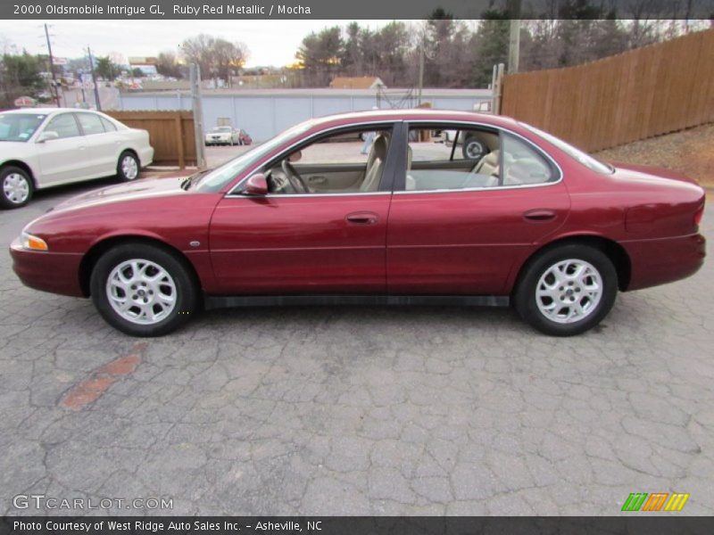 Ruby Red Metallic / Mocha 2000 Oldsmobile Intrigue GL