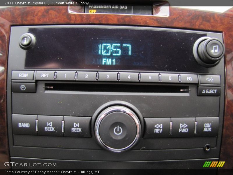 Summit White / Ebony 2011 Chevrolet Impala LT