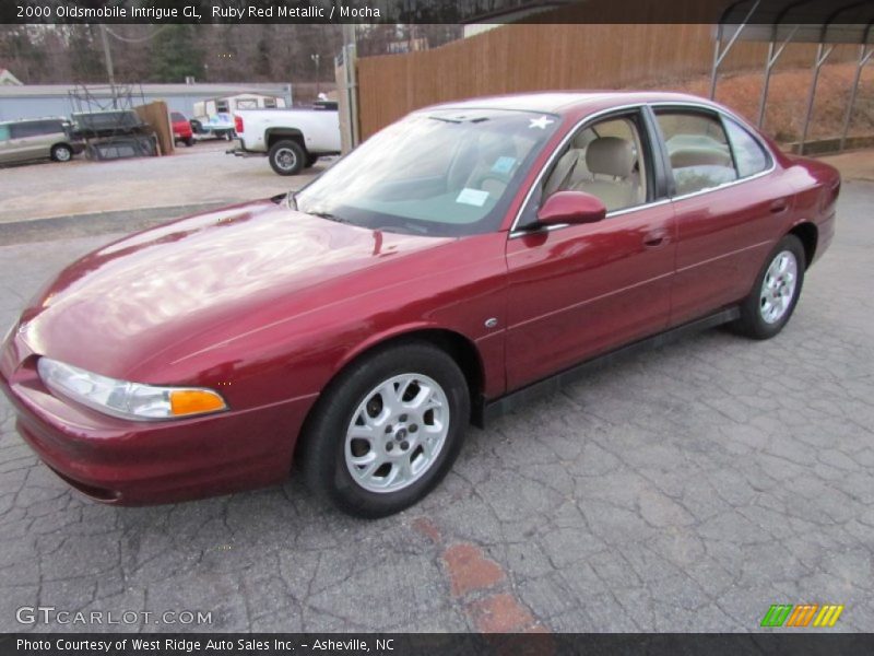 Ruby Red Metallic / Mocha 2000 Oldsmobile Intrigue GL