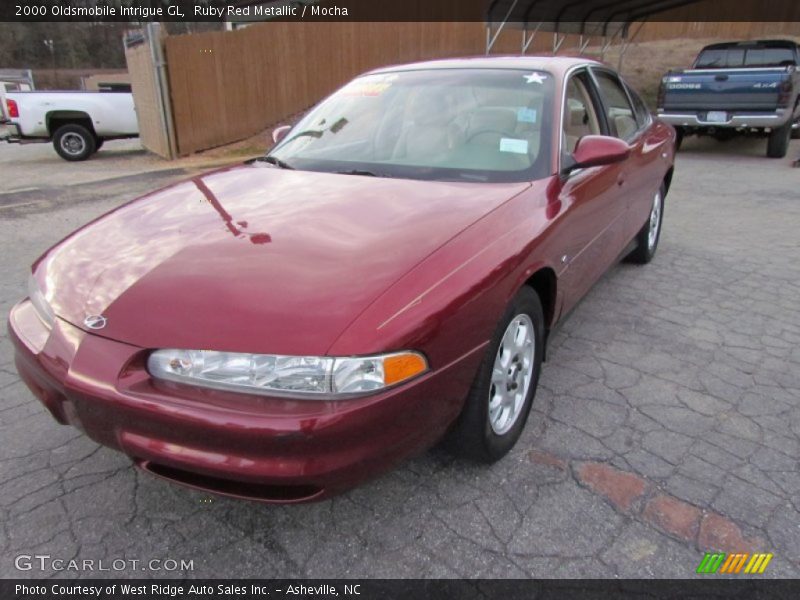 Ruby Red Metallic / Mocha 2000 Oldsmobile Intrigue GL