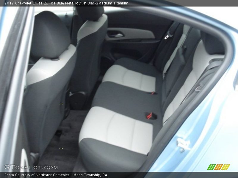 Ice Blue Metallic / Jet Black/Medium Titanium 2012 Chevrolet Cruze LS