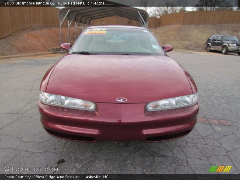 Ruby Red Metallic / Mocha 2000 Oldsmobile Intrigue GL