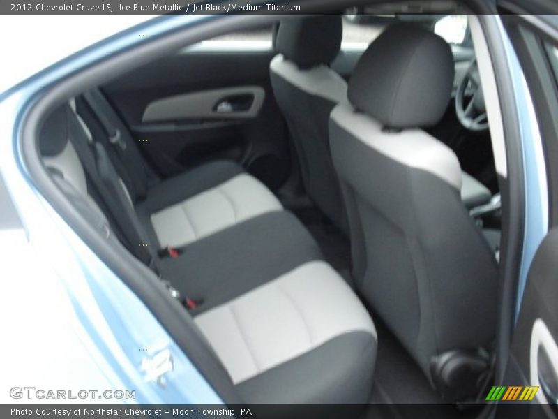 Ice Blue Metallic / Jet Black/Medium Titanium 2012 Chevrolet Cruze LS