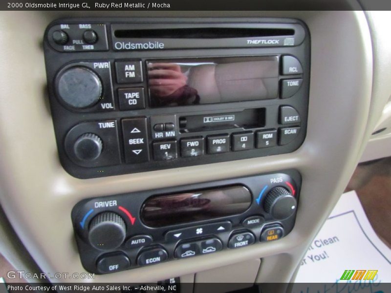 Controls of 2000 Intrigue GL