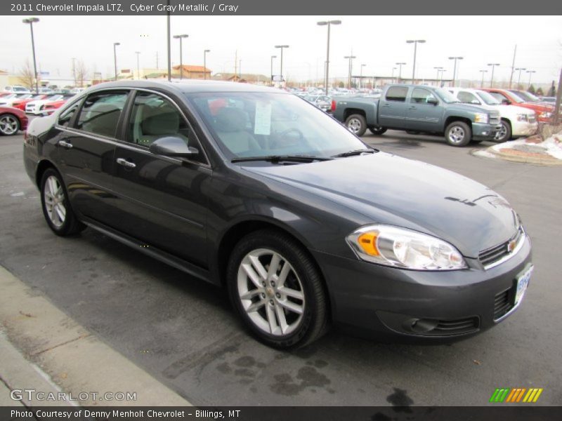 Cyber Gray Metallic / Gray 2011 Chevrolet Impala LTZ