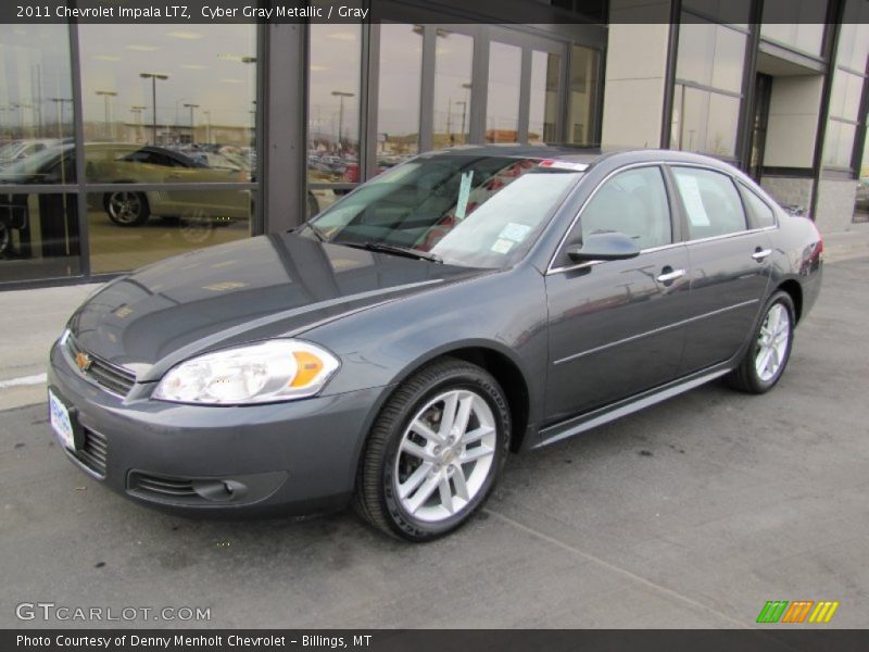 Cyber Gray Metallic / Gray 2011 Chevrolet Impala LTZ