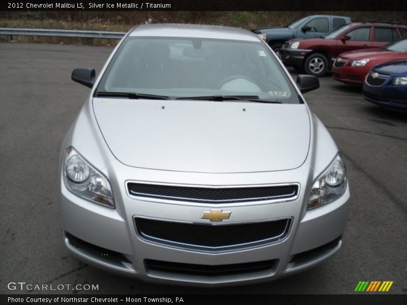Silver Ice Metallic / Titanium 2012 Chevrolet Malibu LS