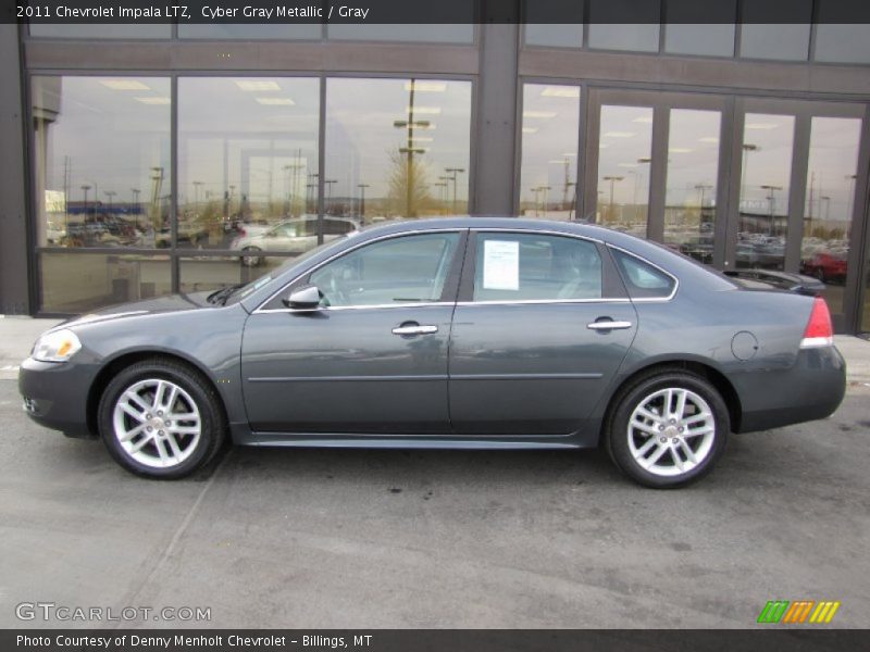 Cyber Gray Metallic / Gray 2011 Chevrolet Impala LTZ
