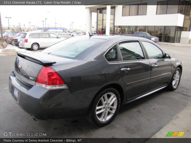 Cyber Gray Metallic / Gray 2011 Chevrolet Impala LTZ