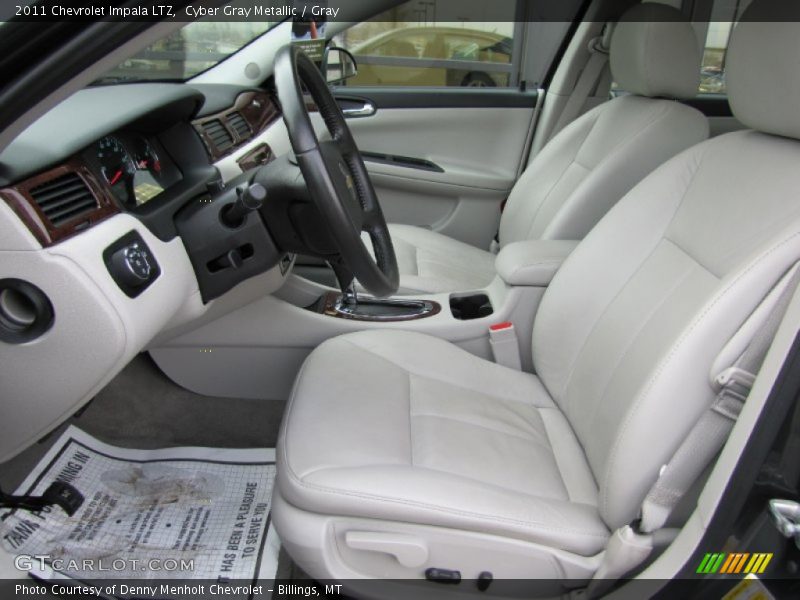 Cyber Gray Metallic / Gray 2011 Chevrolet Impala LTZ