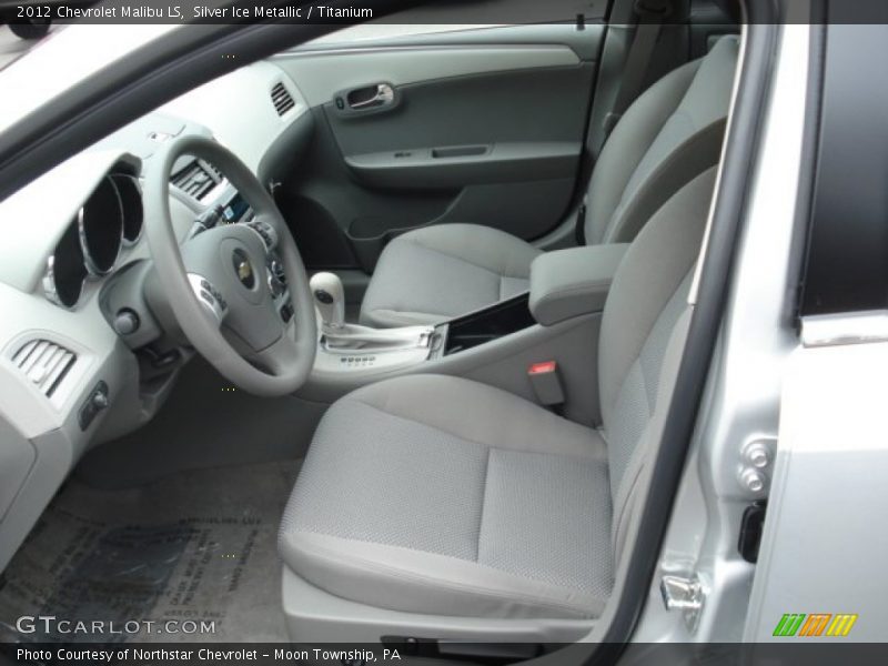 Silver Ice Metallic / Titanium 2012 Chevrolet Malibu LS