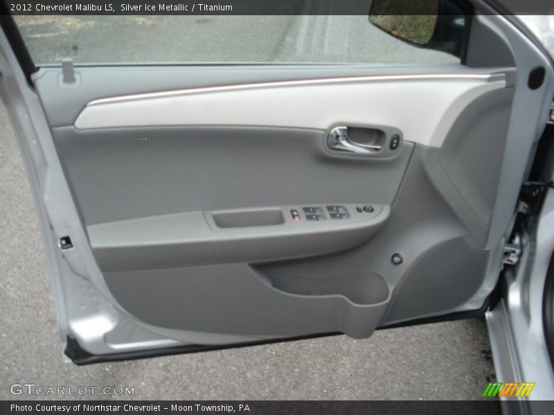 Silver Ice Metallic / Titanium 2012 Chevrolet Malibu LS
