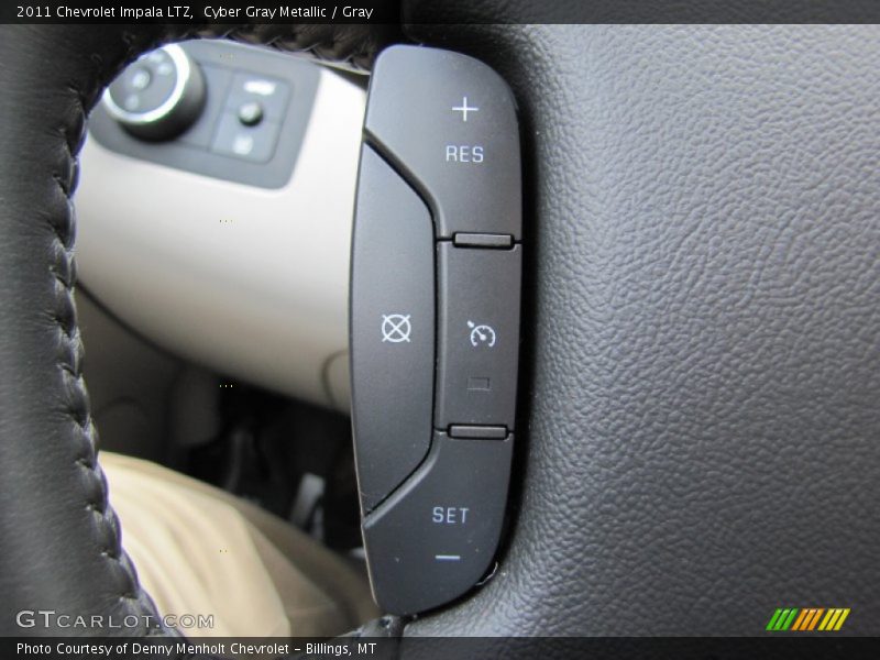 Cyber Gray Metallic / Gray 2011 Chevrolet Impala LTZ