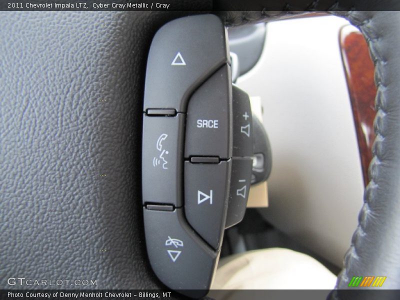 Cyber Gray Metallic / Gray 2011 Chevrolet Impala LTZ