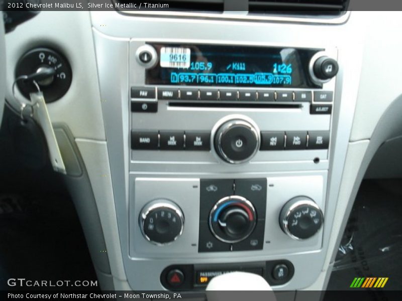 Silver Ice Metallic / Titanium 2012 Chevrolet Malibu LS