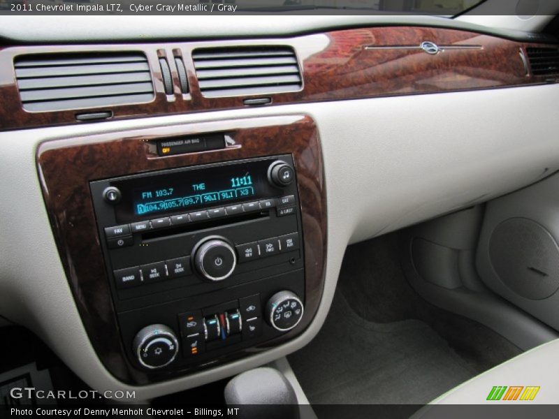 Cyber Gray Metallic / Gray 2011 Chevrolet Impala LTZ