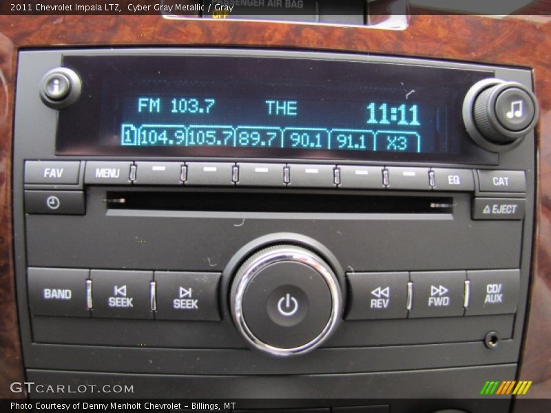 Cyber Gray Metallic / Gray 2011 Chevrolet Impala LTZ