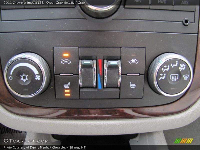 Cyber Gray Metallic / Gray 2011 Chevrolet Impala LTZ