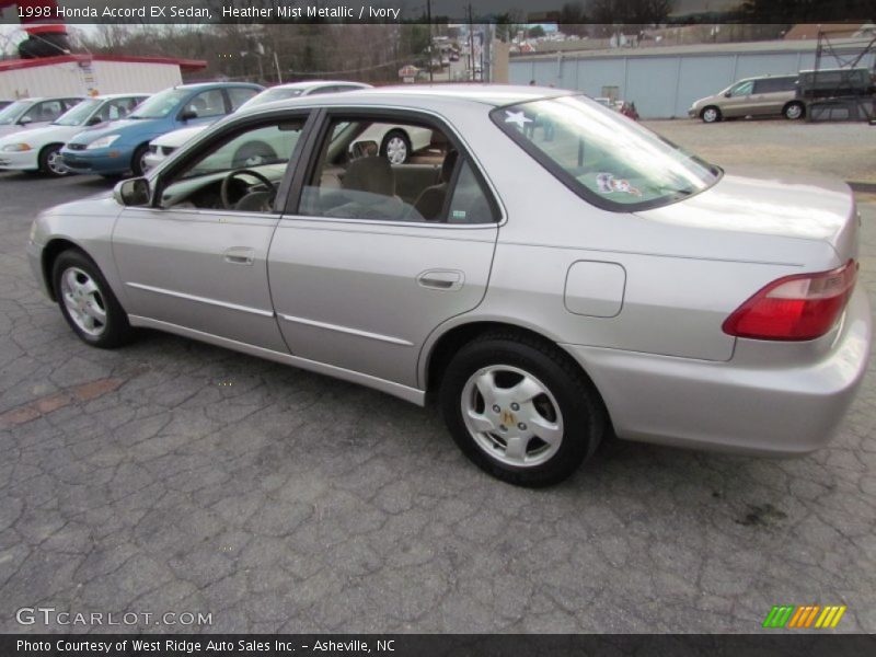 Heather Mist Metallic / Ivory 1998 Honda Accord EX Sedan