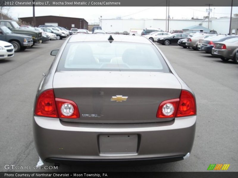 Mocha Steel Metallic / Cocoa/Cashmere 2012 Chevrolet Malibu LT