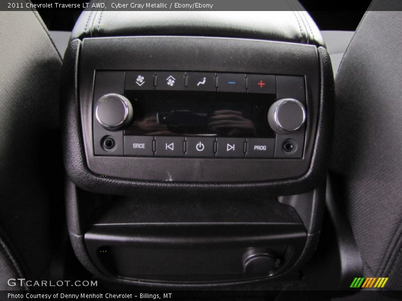 Cyber Gray Metallic / Ebony/Ebony 2011 Chevrolet Traverse LT AWD