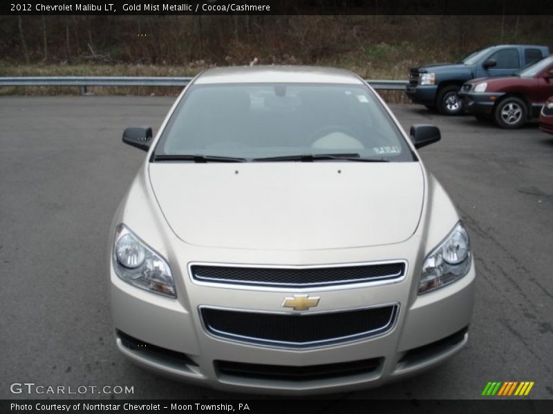 Gold Mist Metallic / Cocoa/Cashmere 2012 Chevrolet Malibu LT