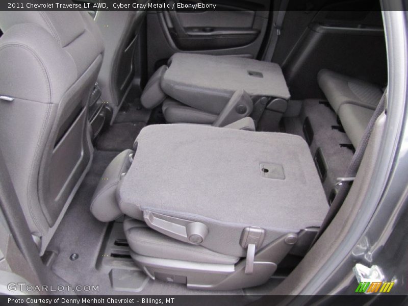 Cyber Gray Metallic / Ebony/Ebony 2011 Chevrolet Traverse LT AWD