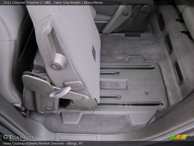 Cyber Gray Metallic / Ebony/Ebony 2011 Chevrolet Traverse LT AWD