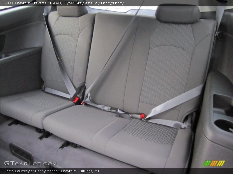 Cyber Gray Metallic / Ebony/Ebony 2011 Chevrolet Traverse LT AWD