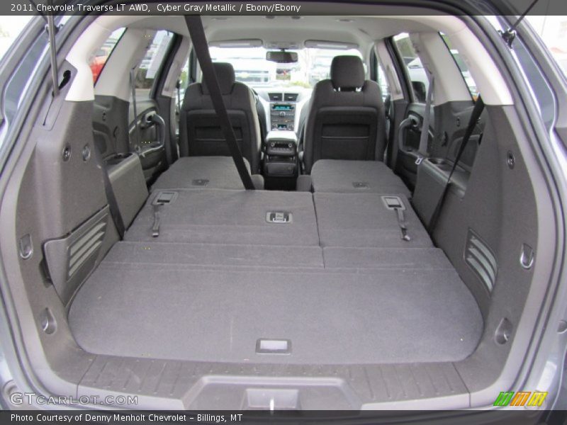 Cyber Gray Metallic / Ebony/Ebony 2011 Chevrolet Traverse LT AWD