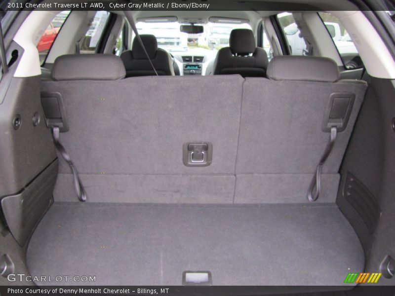 Cyber Gray Metallic / Ebony/Ebony 2011 Chevrolet Traverse LT AWD