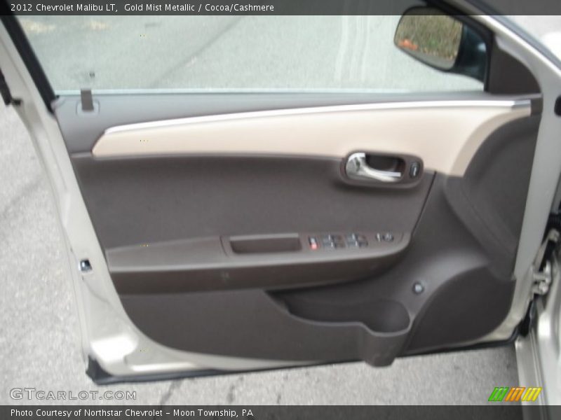 Gold Mist Metallic / Cocoa/Cashmere 2012 Chevrolet Malibu LT