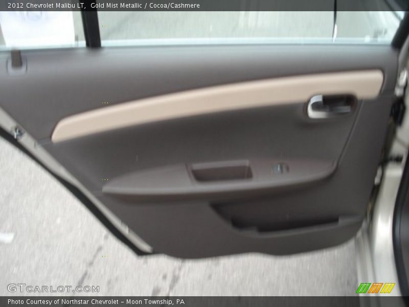 Gold Mist Metallic / Cocoa/Cashmere 2012 Chevrolet Malibu LT