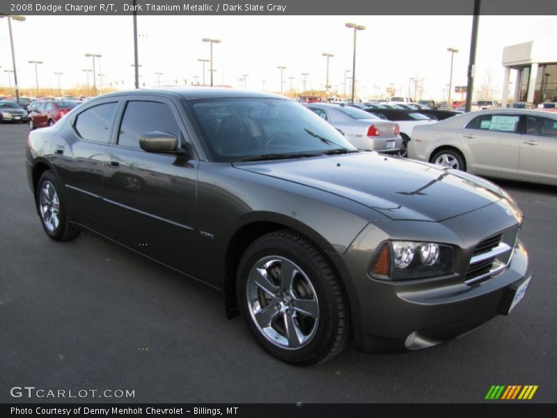 Dark Titanium Metallic / Dark Slate Gray 2008 Dodge Charger R/T