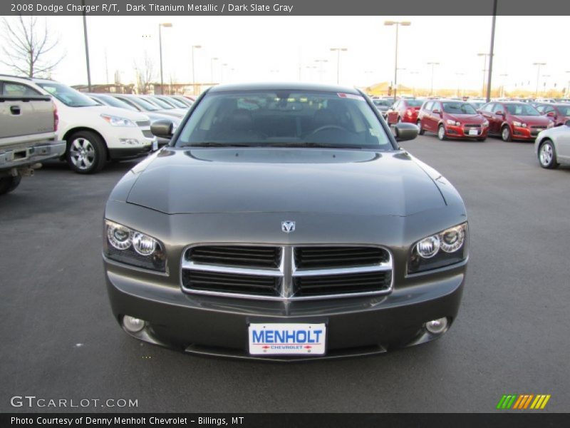 Dark Titanium Metallic / Dark Slate Gray 2008 Dodge Charger R/T