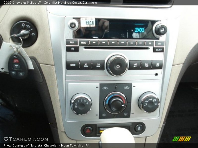 Gold Mist Metallic / Cocoa/Cashmere 2012 Chevrolet Malibu LT