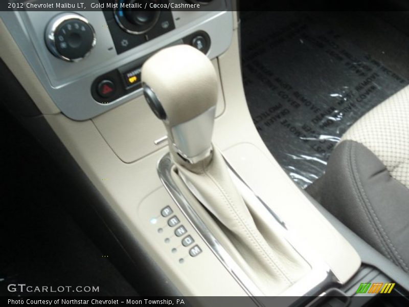 Gold Mist Metallic / Cocoa/Cashmere 2012 Chevrolet Malibu LT