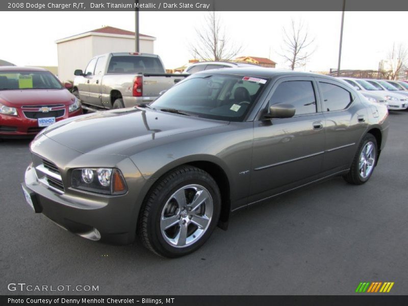 Dark Titanium Metallic / Dark Slate Gray 2008 Dodge Charger R/T