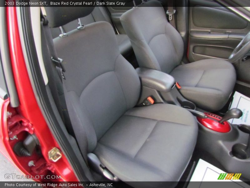 Blaze Red Crystal Pearl / Dark Slate Gray 2003 Dodge Neon SXT