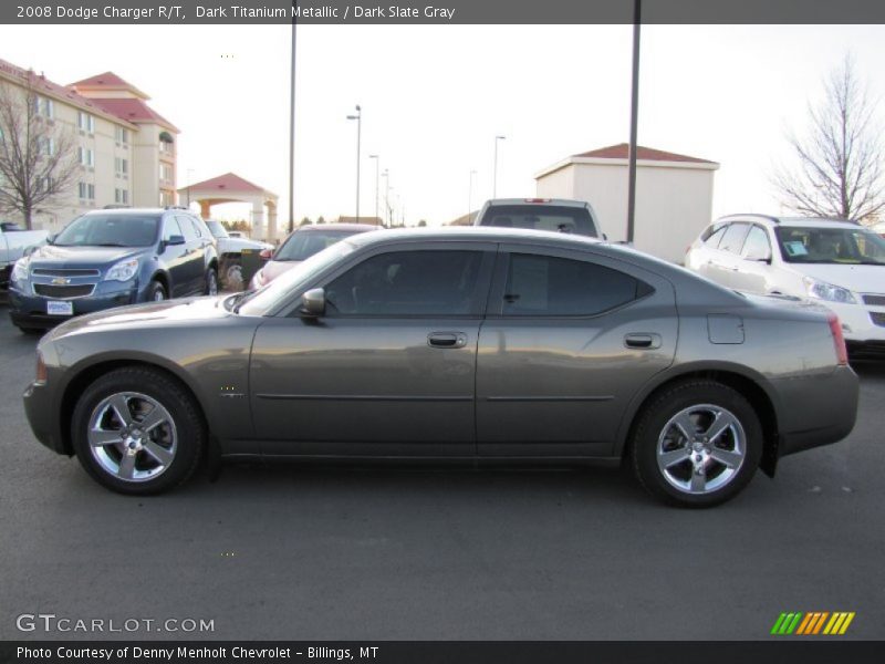 Dark Titanium Metallic / Dark Slate Gray 2008 Dodge Charger R/T