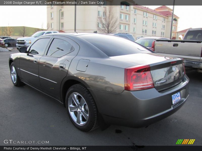 Dark Titanium Metallic / Dark Slate Gray 2008 Dodge Charger R/T