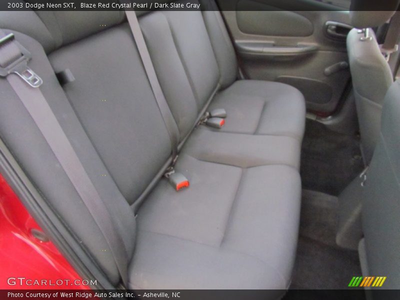 Blaze Red Crystal Pearl / Dark Slate Gray 2003 Dodge Neon SXT