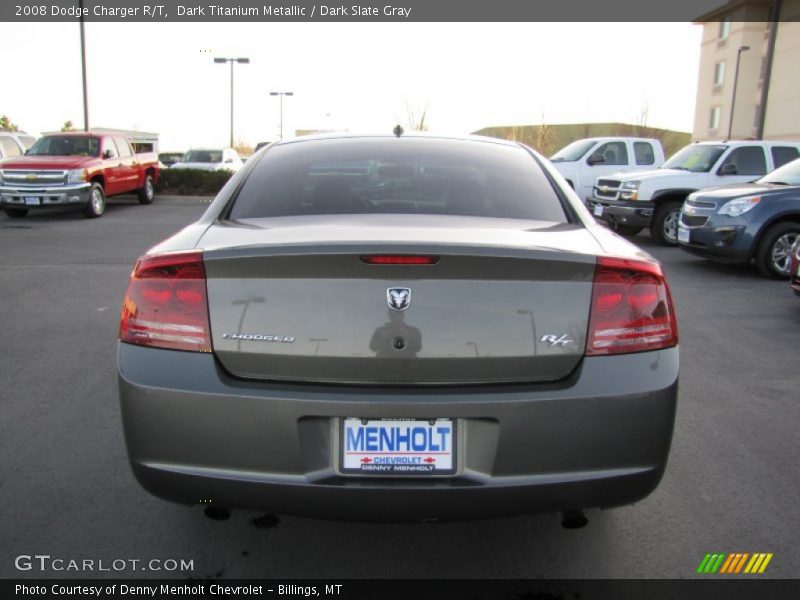 Dark Titanium Metallic / Dark Slate Gray 2008 Dodge Charger R/T