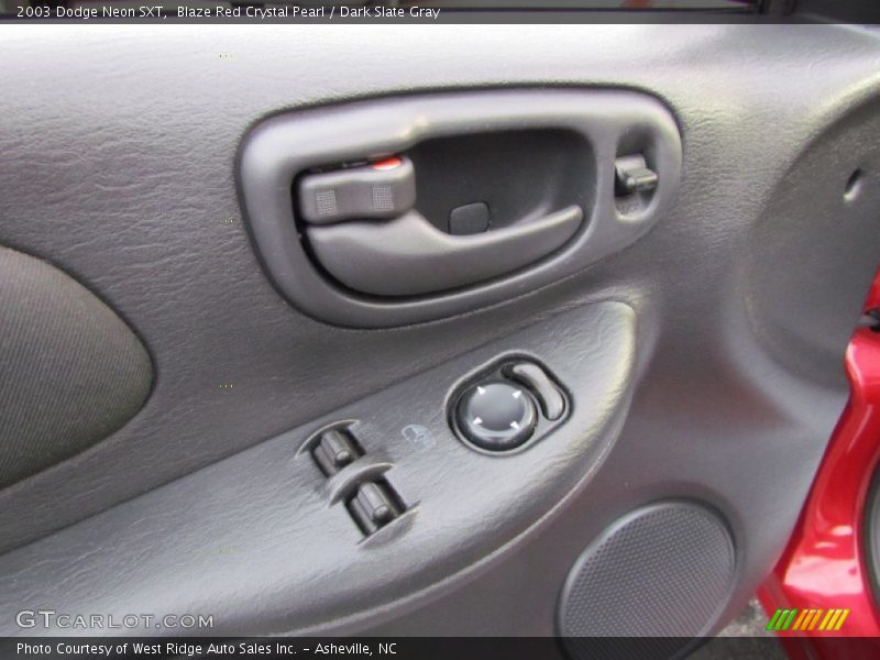 Blaze Red Crystal Pearl / Dark Slate Gray 2003 Dodge Neon SXT