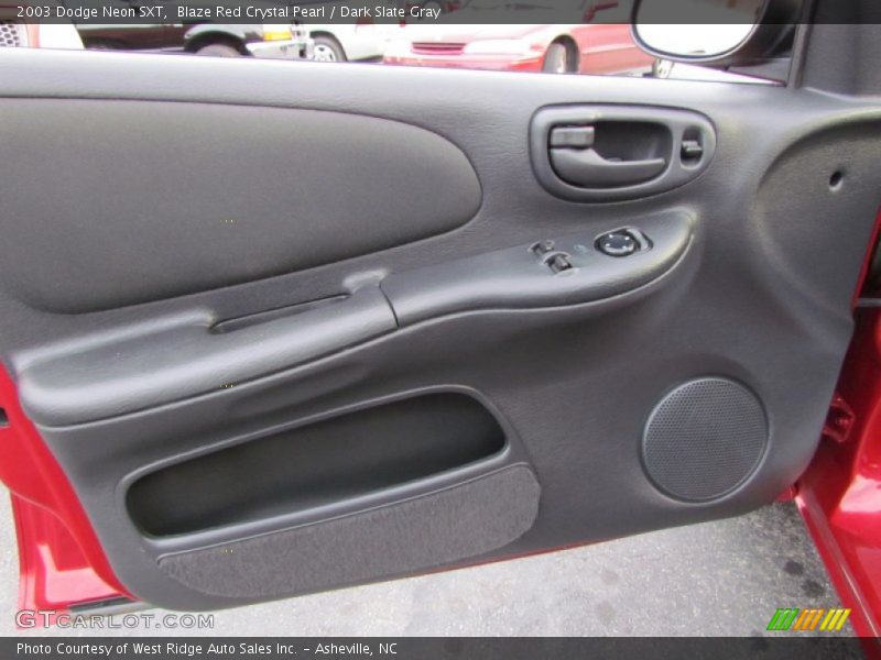 Blaze Red Crystal Pearl / Dark Slate Gray 2003 Dodge Neon SXT